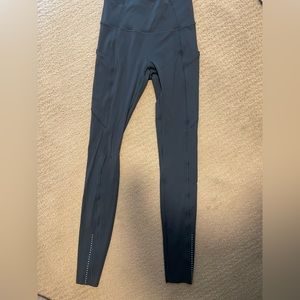 Fast and free lululemon leggings Navy Blue